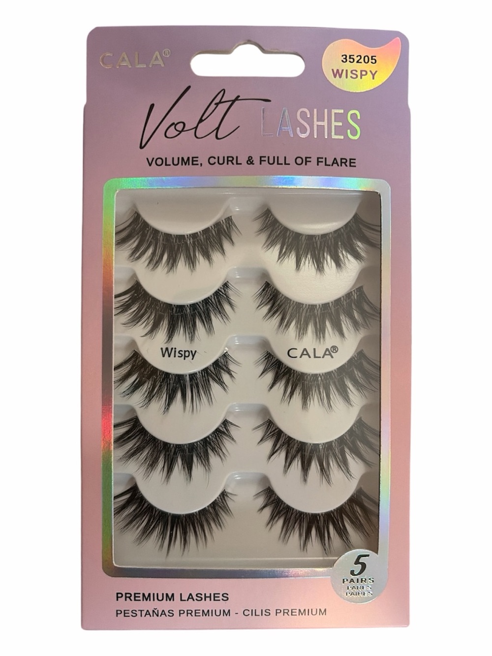 CALA Volt Lashes Wispy – Black (5 Pairs)